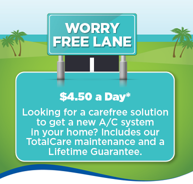 Worry Free Lane - New AC System financing