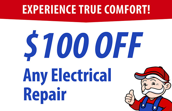 $100 OFF Any Electrical Repair