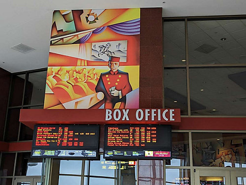 Box office at Cinemark memorial city