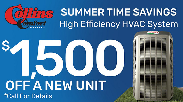 Up to $1,500 Off a new high-efficiency AC & Heating System