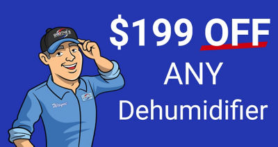 $199 off any dehumidifier