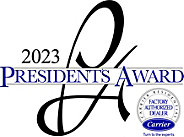 Carrier - 2021 Presidents Award - Factory Authorized Dealer in Denver