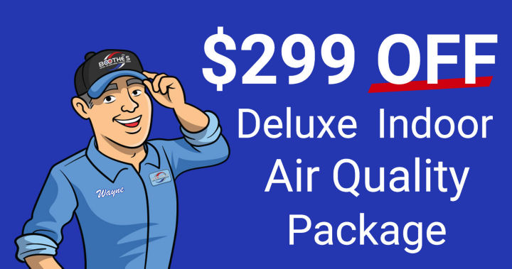 $299 off indoor air quality package
