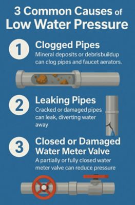 Low Water Pressure In Dallas TX