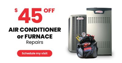 $45 OFF HVAC Repairs