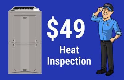 Hurry & Book Your $49 Heating Inspection