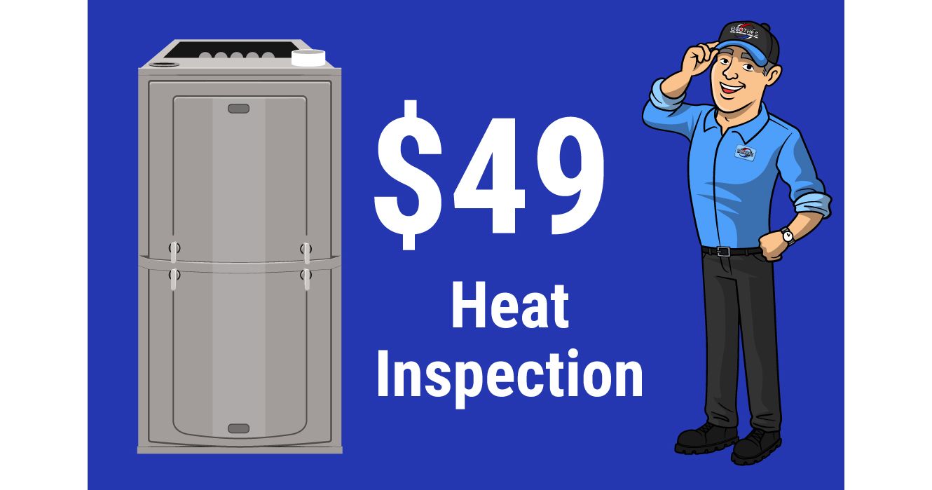 Hurry & Book Your $49 Heating Inspection