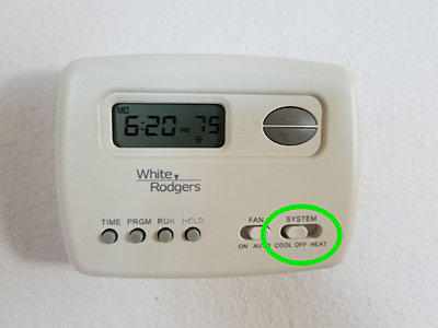 5 2 Model Programmable Thermostat Circle