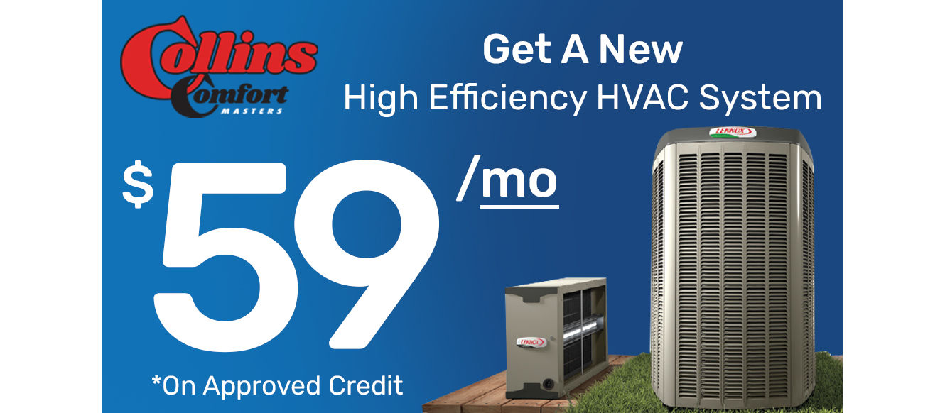 Get a New AC System Installed for as low as $59/month