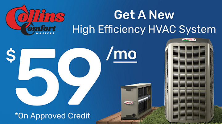 Get a New AC System Installed for as low as $59/month