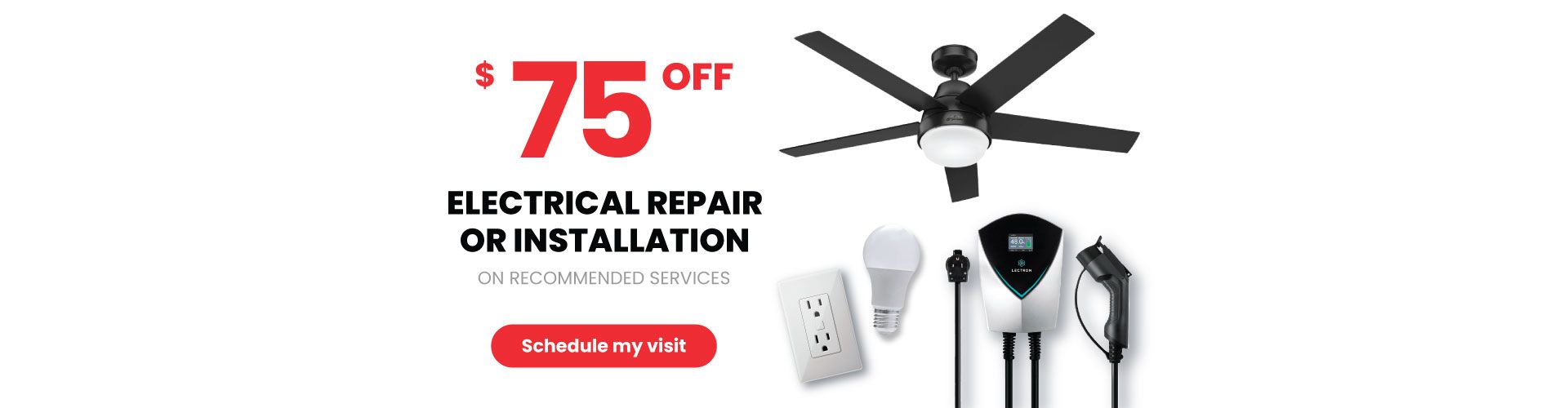 75 OFF Electrical Repair or Installation