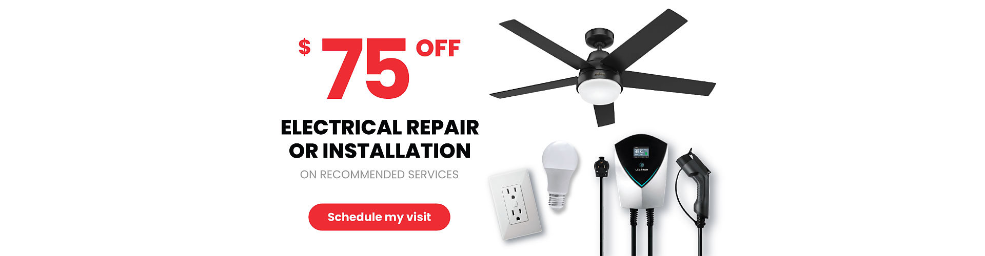 75 OFF Electrical Repair or Installation