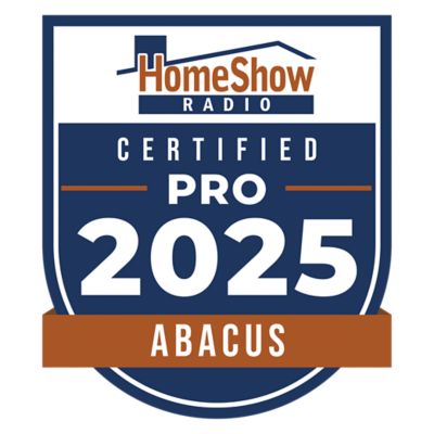 Abacus is a HomeShow Radio Certified Pro in 2025