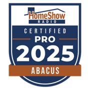 Abacus is a HomeShow Radio Certified Pro in 2025