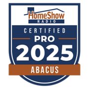 Abacus is a HomeShow Radio Certified Pro in 2025