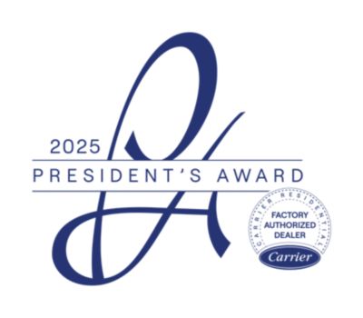 2025 Carrier President's Award badge