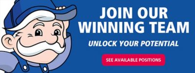 Careers Hero tile banner with Pops unlock potenial