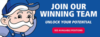 Careers Hero tile banner with Pops unlock potenial