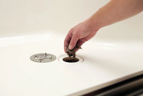 I had a clogged shower drain (not hair) for TWO weeks Way better than  Draino! : r/CleaningTips