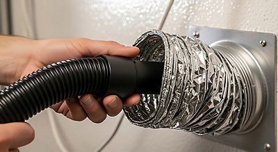 Cleaning a Dryer vent 