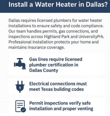 Do I Need a Plumber to Install a Water Heater in Dallas?