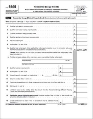 IRS Form 5695