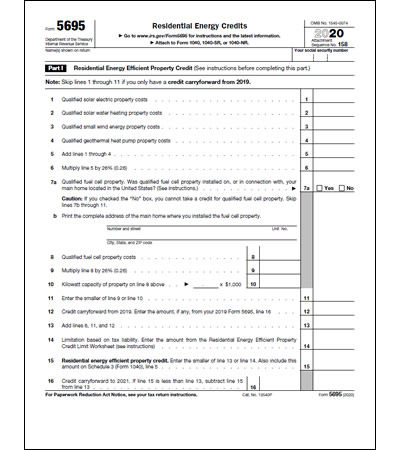 IRS Form 5695