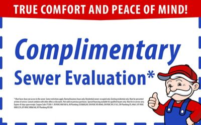 Complimentary Sewer Evaluation