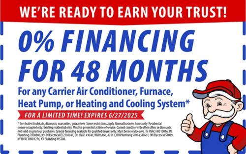 0% Financing for 48 Months