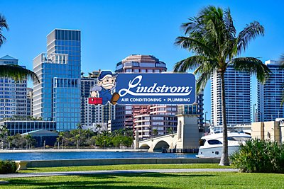 West Palm Beach Downtown Skyline