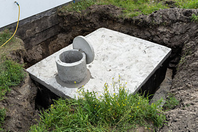 Septic tank at a Tampa area home
