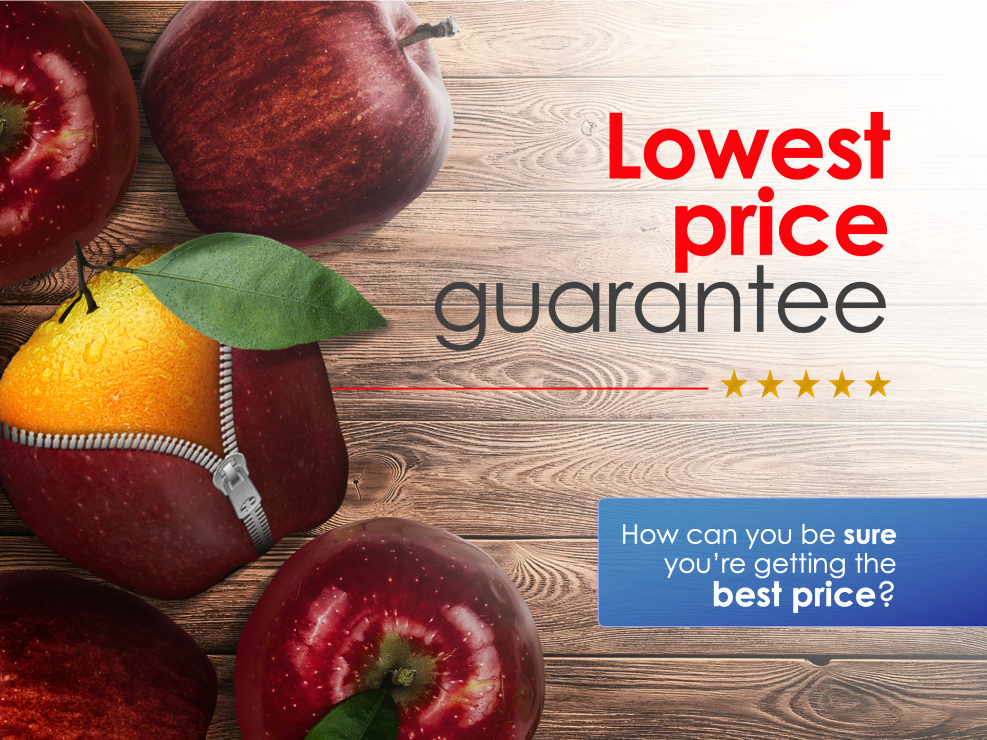 Lowest price guarantee