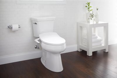 Toilet with bidet seat nice bathroom
