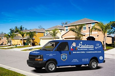 Lindstrom van outside Pembroke Pines home