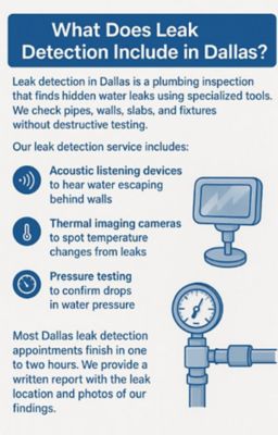 What Does Leak Detection Include in Dallas