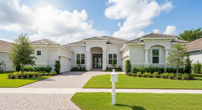 white home in Pembroke Pines, Florida