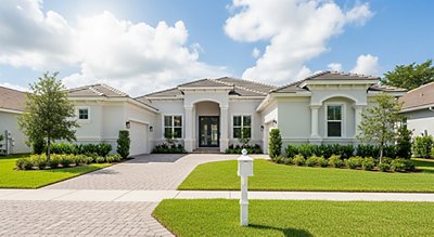 white home in Pembroke Pines, Florida