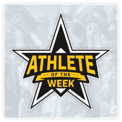 The athlete of the week logo.