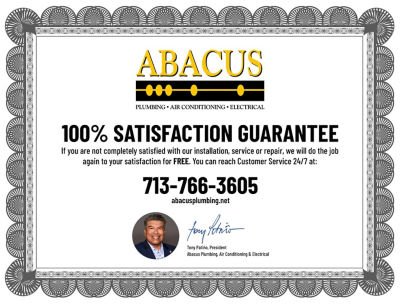Abacus 100% Satisfaction Guarantee