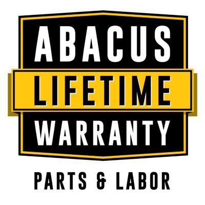 Abacus Lifetime Warranty Parts & Labor