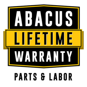 Abacus Lifetime Warranty Parts & Labor