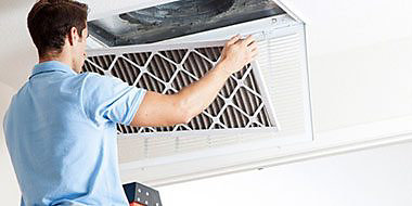 AC Duct Cleaning Man