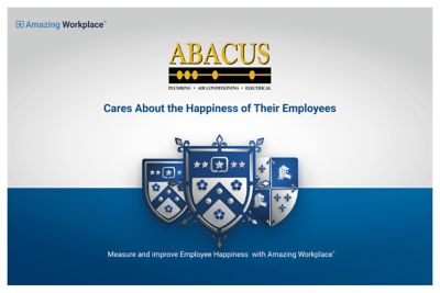 Abacus Plumbing Joins Forces with Amazing Workplace® to Measure and Improve Employee Happiness®