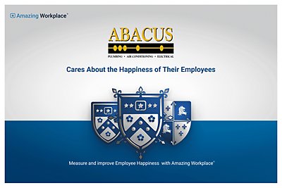 Abacus Plumbing Joins Forces with Amazing Workplace® to Measure and Improve Employee Happiness®