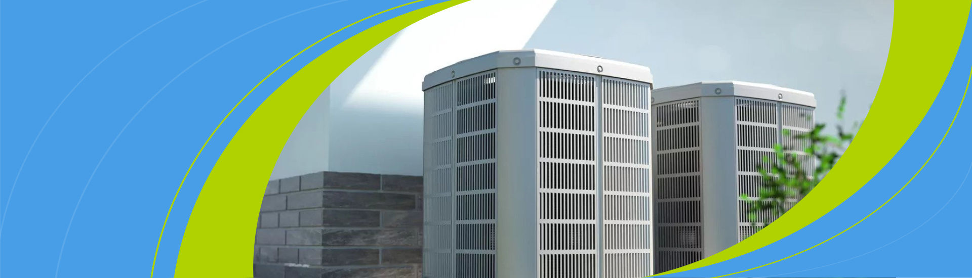 Air conditioning units at an Oklahoma City home