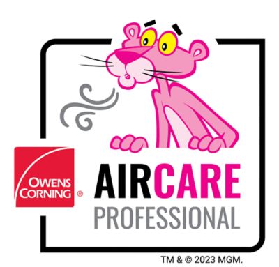 Owens Cornings AirCare Professional with the Pink Panther