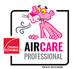 Owens Cornings AirCare Professional with the Pink Panther