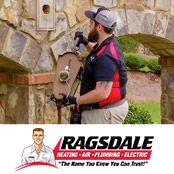 Ragsdale electrician installing outdoor lighting at an Alpharetta home