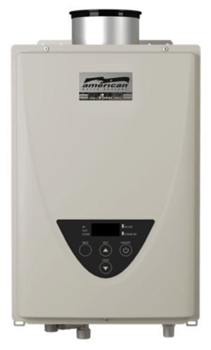 Image of an American Water Heater tankless water heater