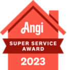 Angi 2022 Super Service Award seal